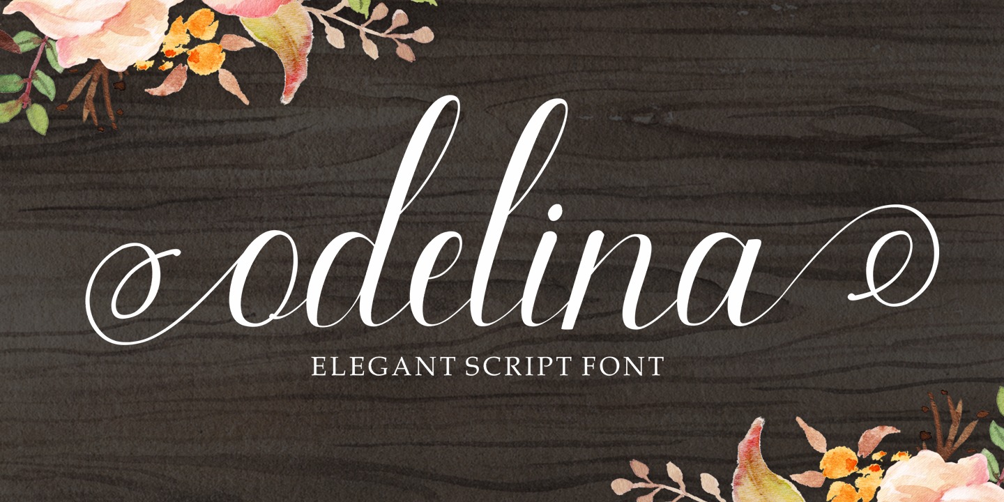 Odelina Font preview